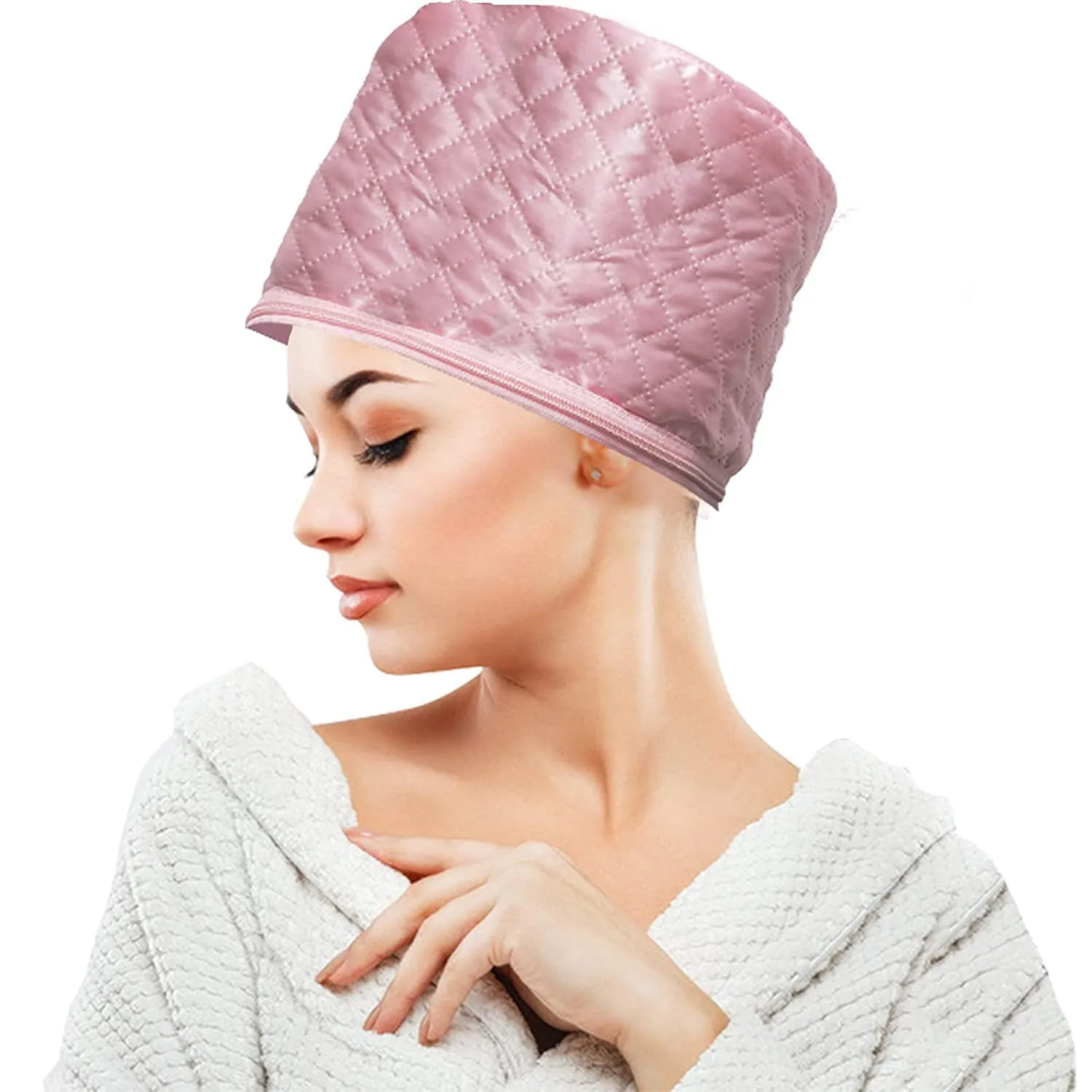 0352 Thermal Head Spa Cap Treatment with Beauty Steamer Nourishing Heating Cap