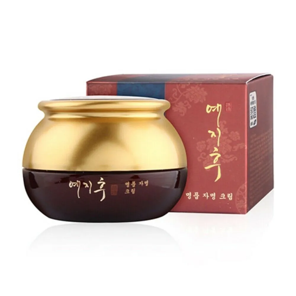 2 Pieces Yezihu Red Ginseng Creams 50ml Facial Anti-aging Wrinkles Natural Oriental Moisturizers