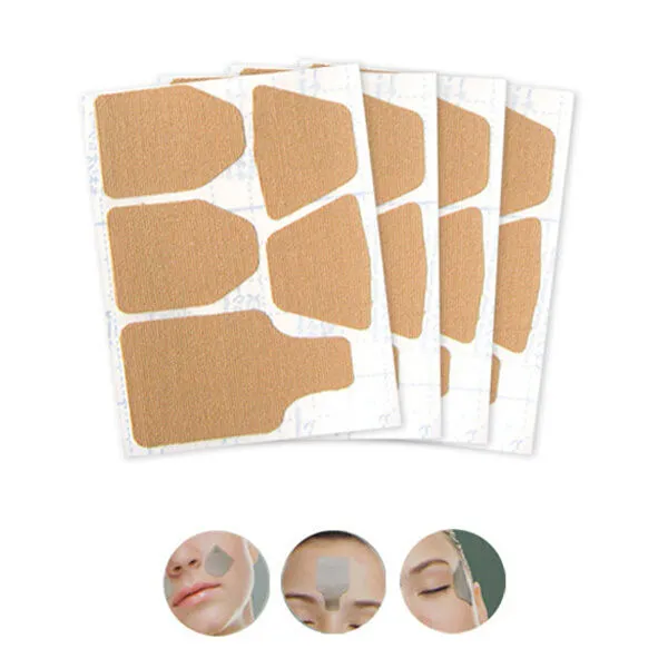 5 Packs ReCellView Wrinkle Care Tape Masks 60 Patches Frown Fine Lines Under Eyes Crows Feet Rims Laugh