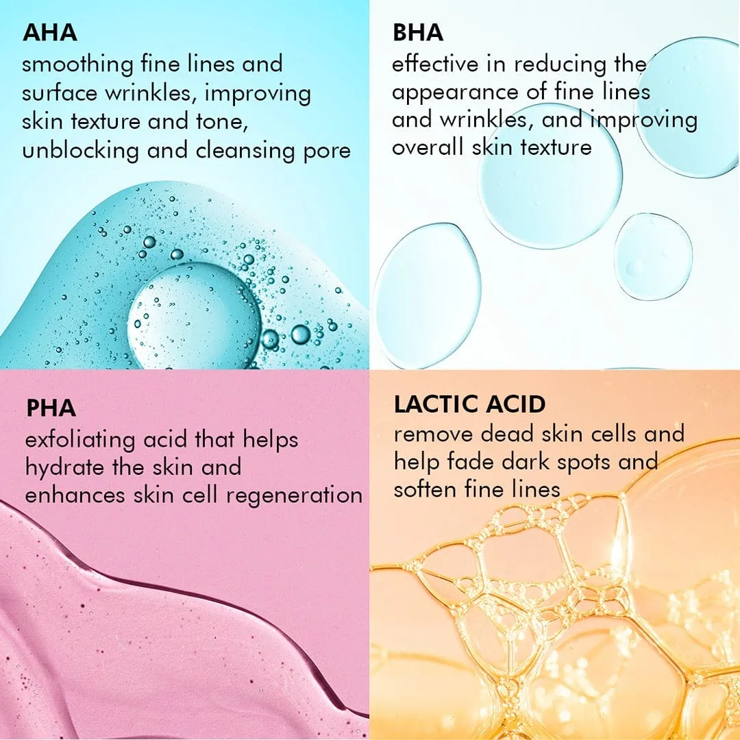 Advanced Peeling Treatment Serum | 25% AHA 5% PHA & 2% BHA |