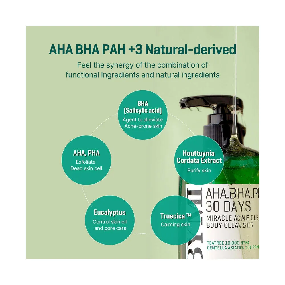 AHA BHA PHA 30 days Miracle Acne Body Cleanser