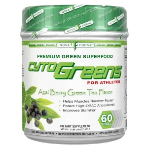 Allmax CytoGreens Acai Berry Green Tea 60 Servings