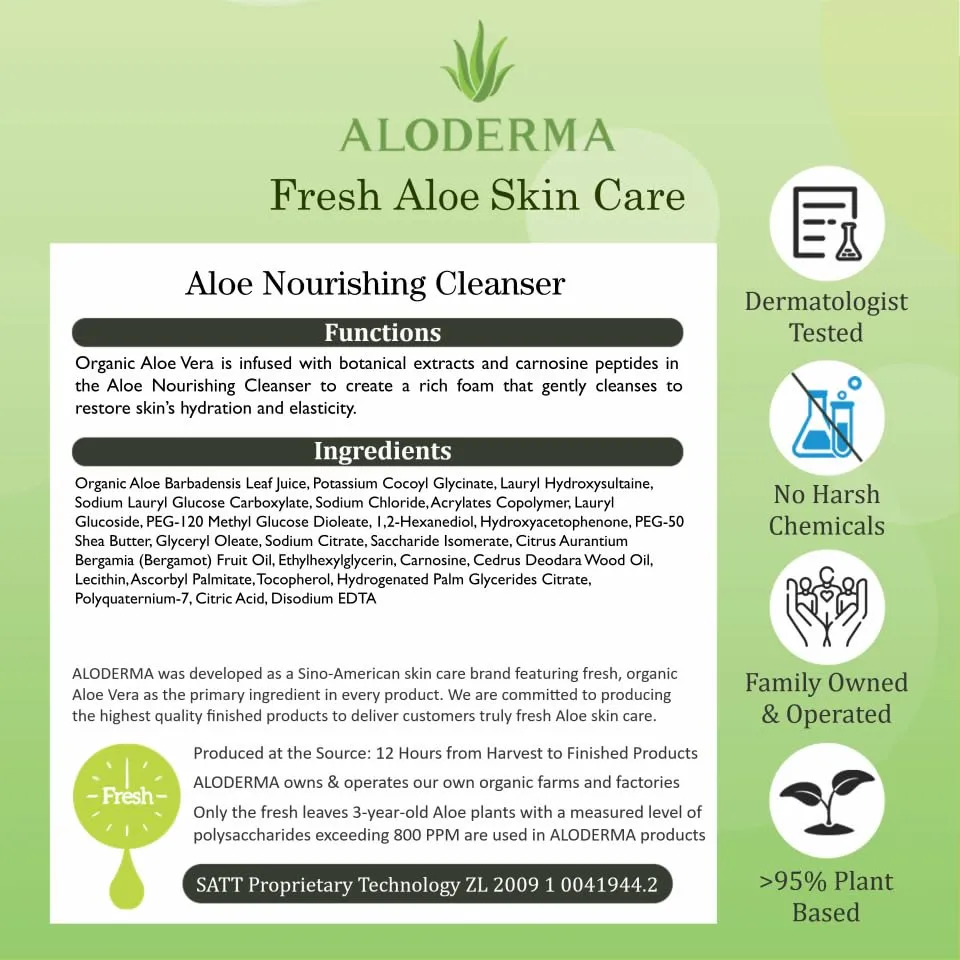 Aloe Firming & Nourishing Facial Cleanser