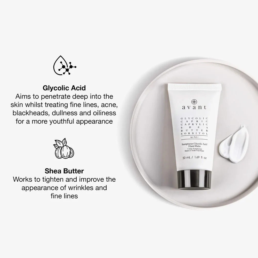 Avant Sumptuous Glycolic Acid Hand Balm