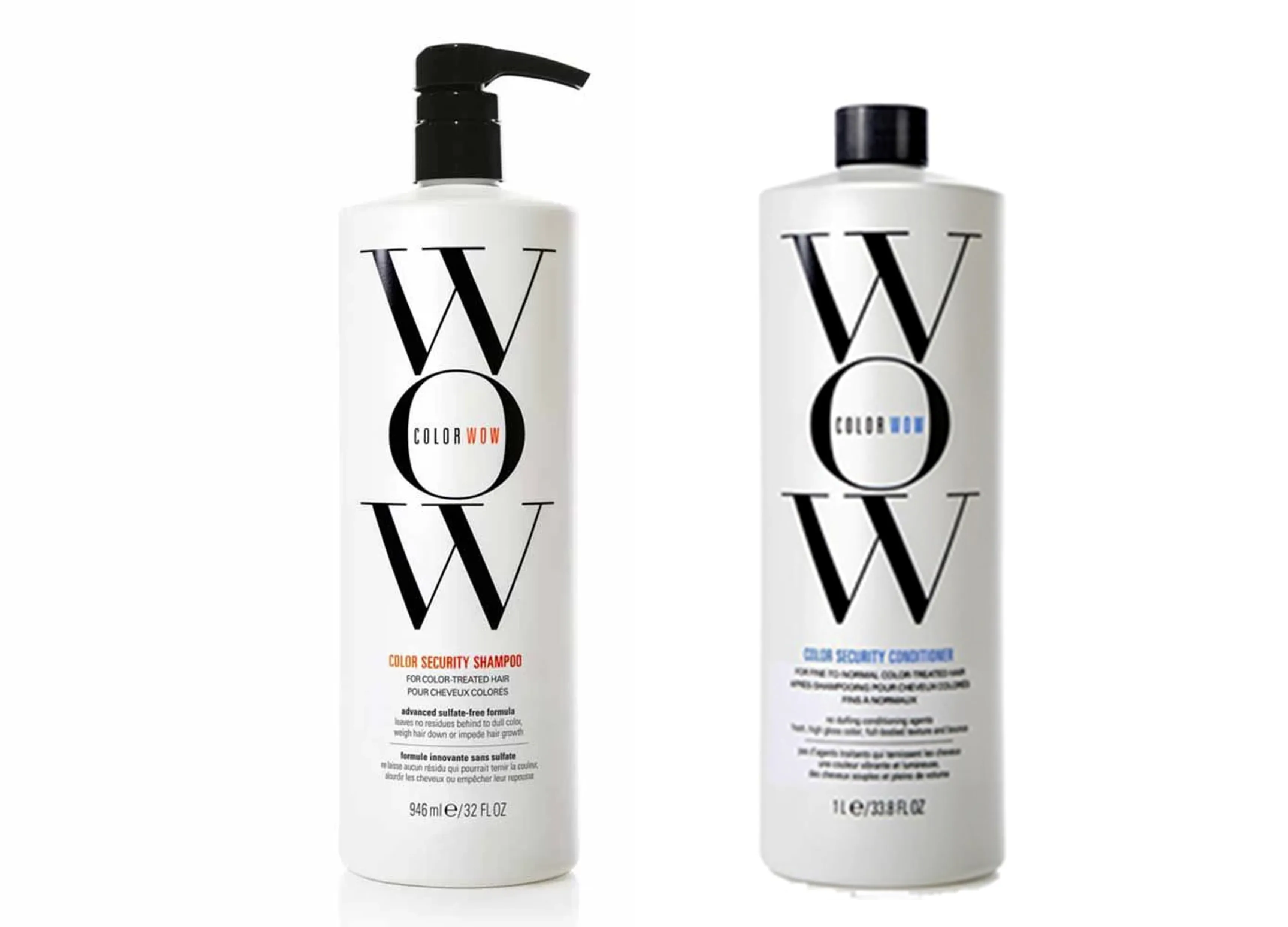 Color Wow Dream Clean Fine to Normal Shampoo 946ml & Conditioner 1Liter Duo