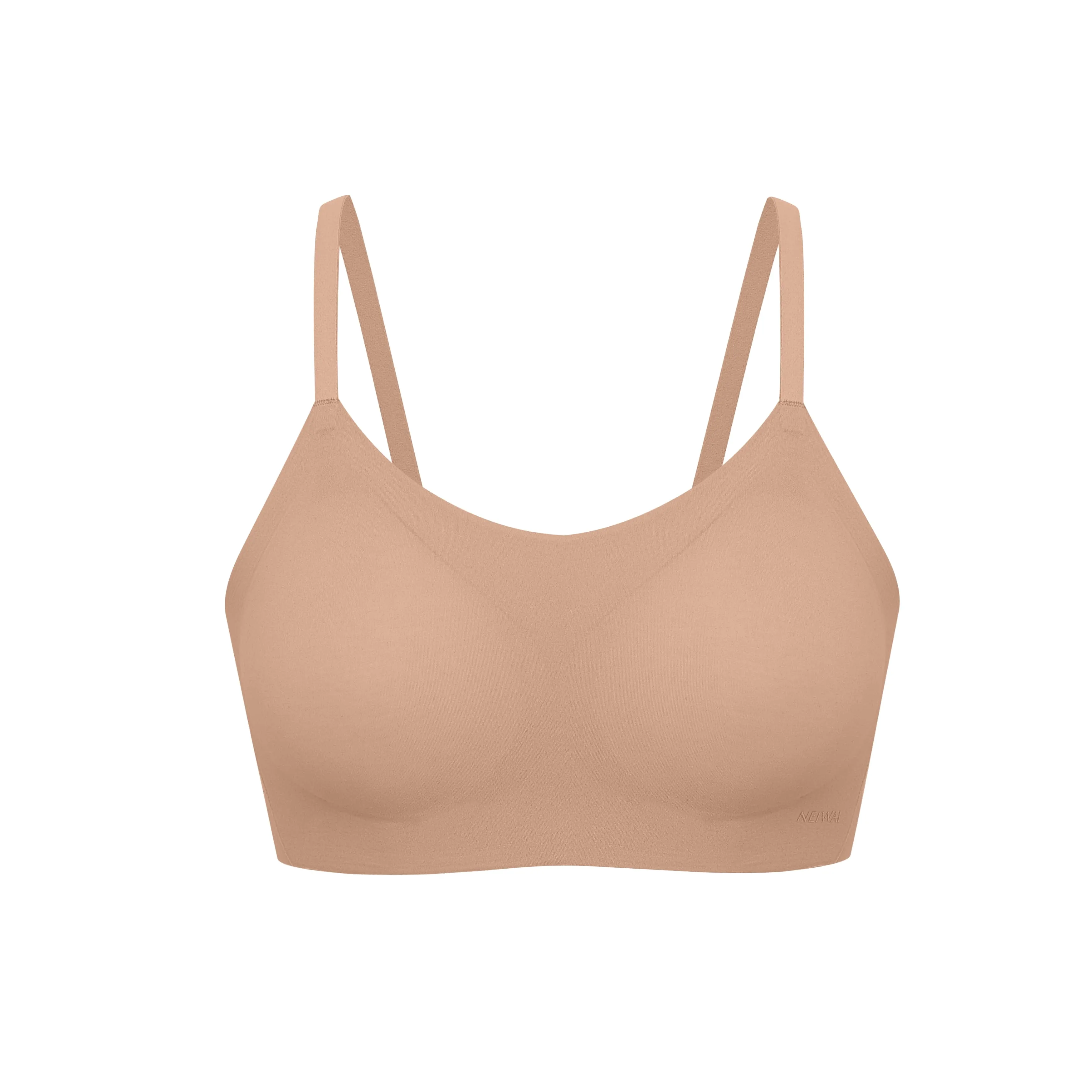 Cotton Barely Zero Spaghetti Strap Bra