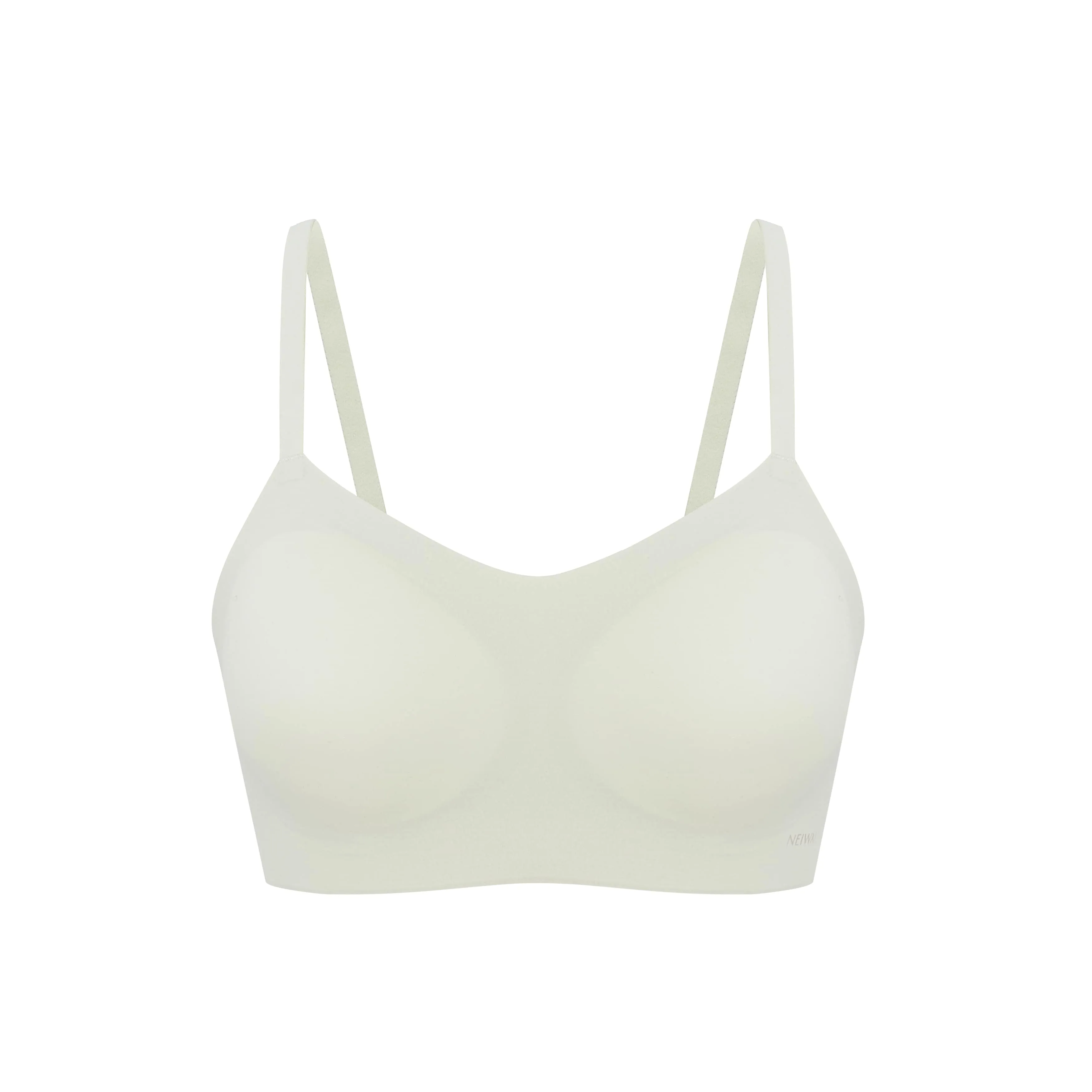 Cotton Barely Zero Spaghetti Strap Bra