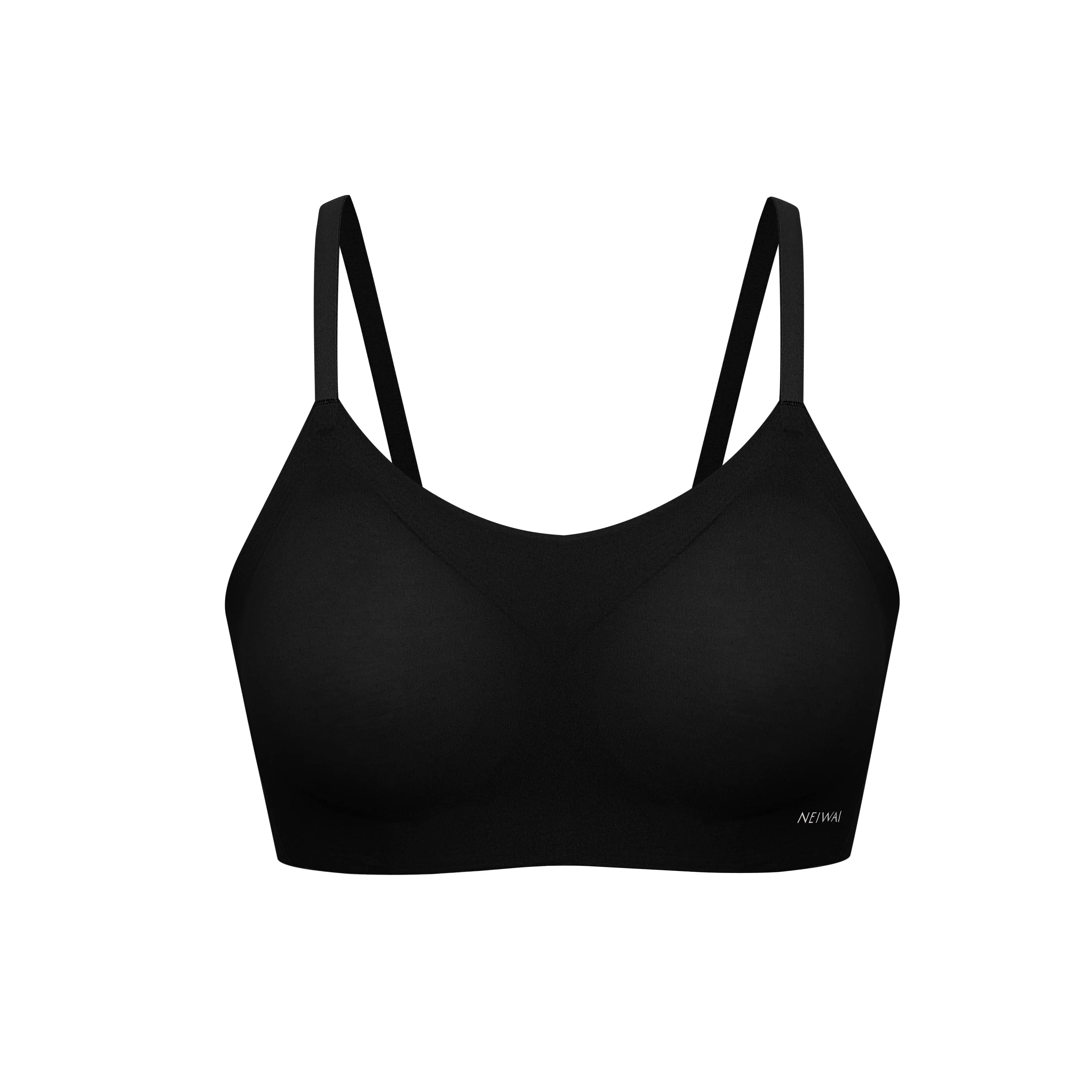 Cotton Barely Zero Spaghetti Strap Bra