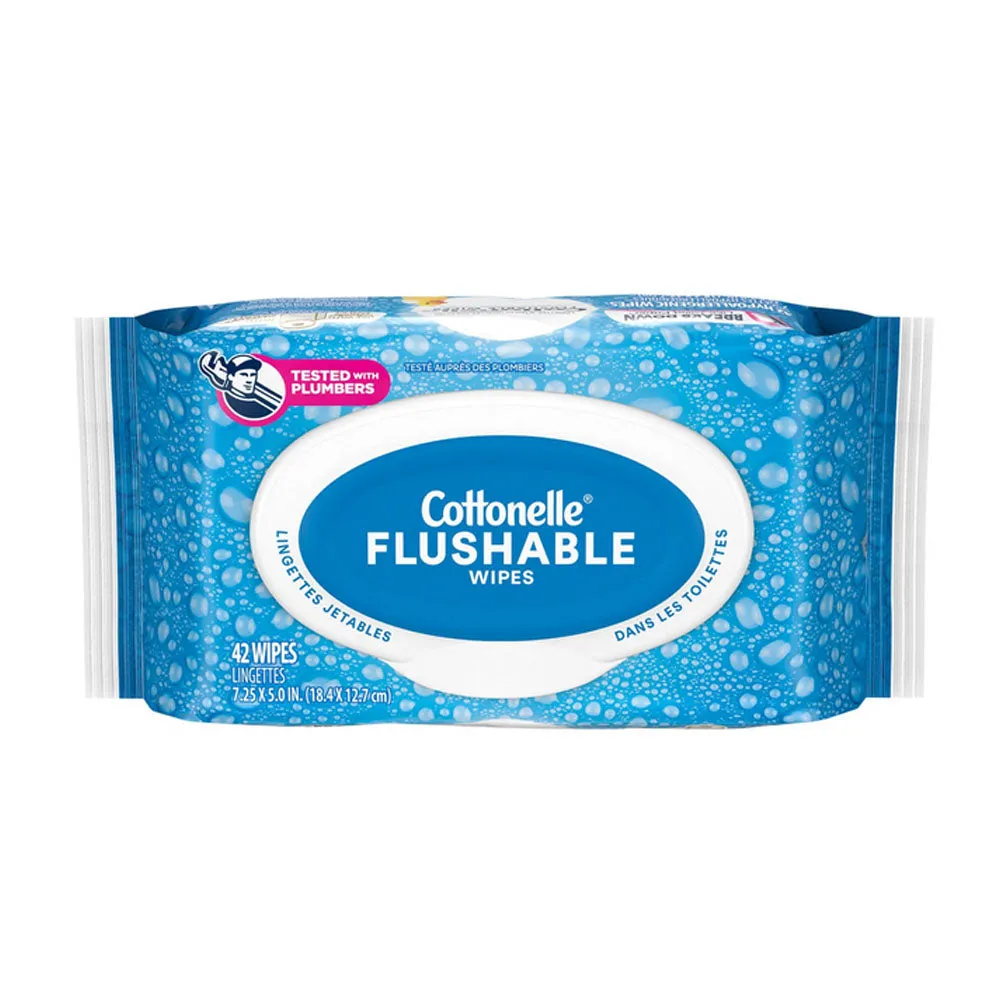 Cottonelle Soft Pack Flushable Wipes