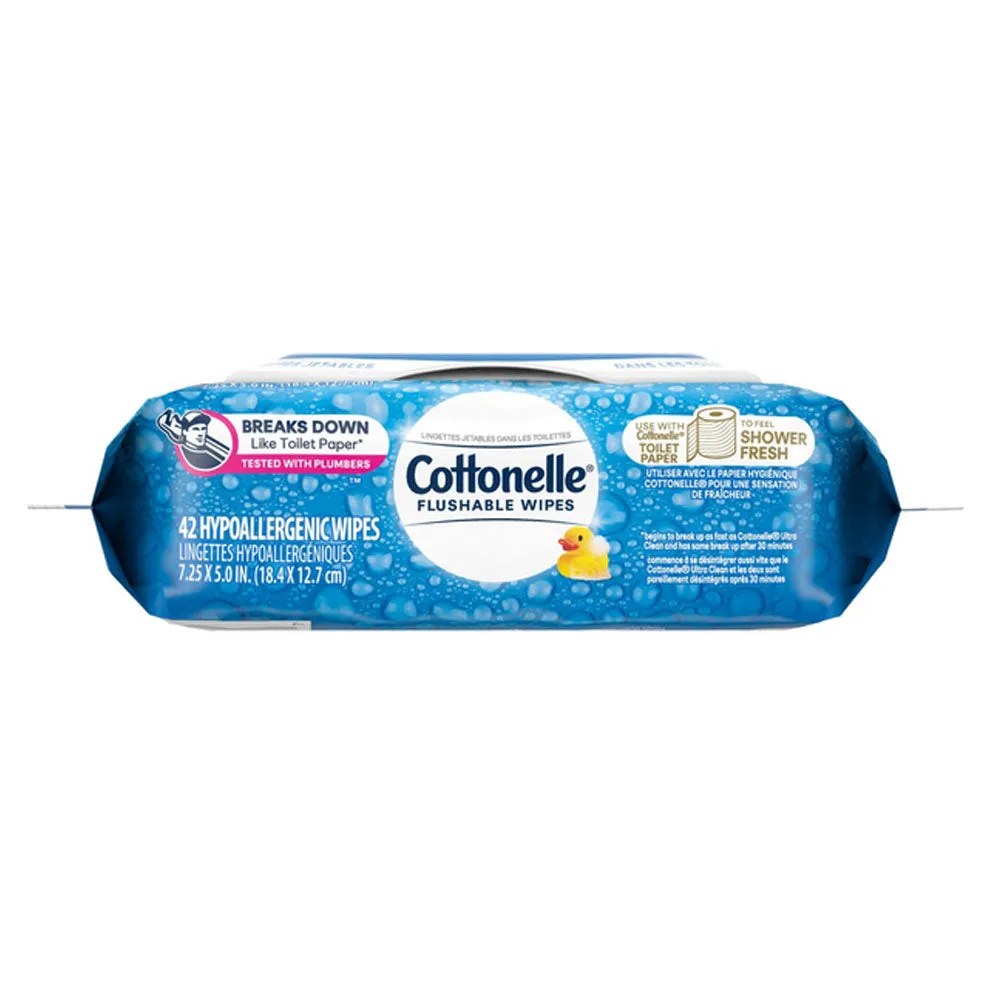 Cottonelle Soft Pack Flushable Wipes