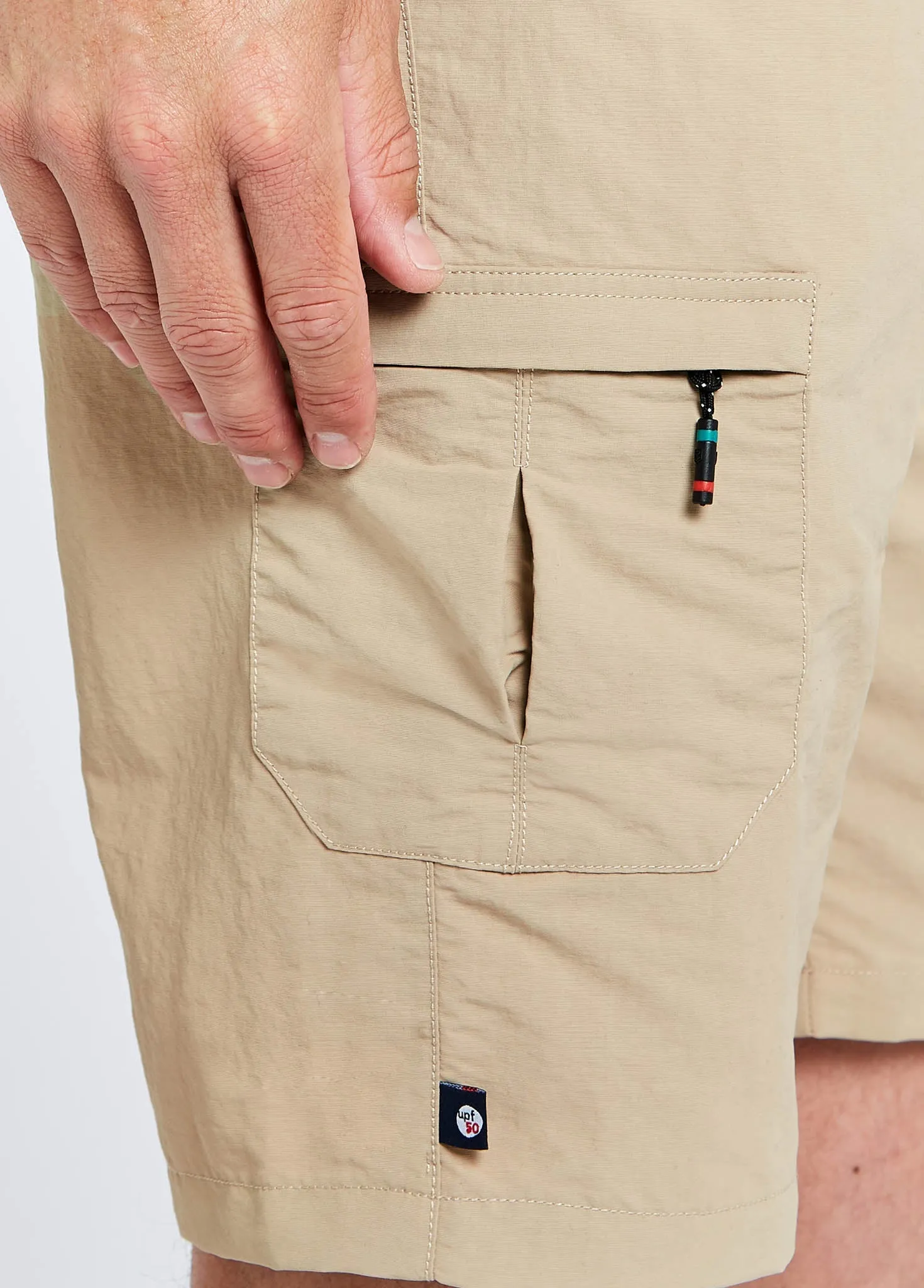 Cyprus Mens Crew Shorts - Sand