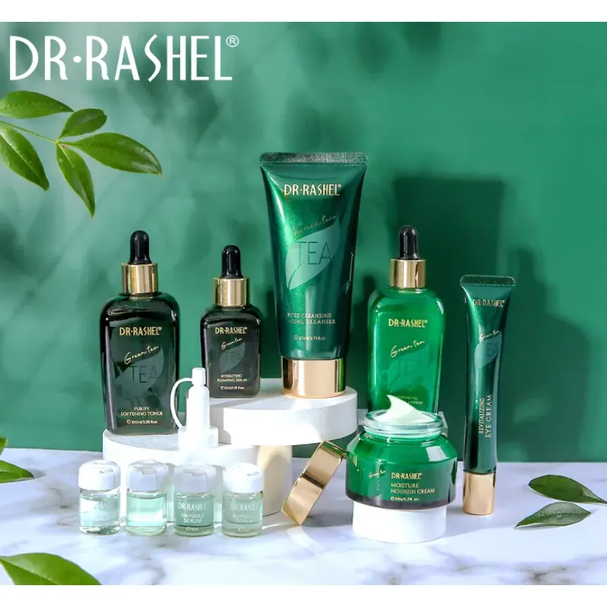 Dr. Rashel Green Tea Purify Balancing Skin Care Kit - 10 Piece Set