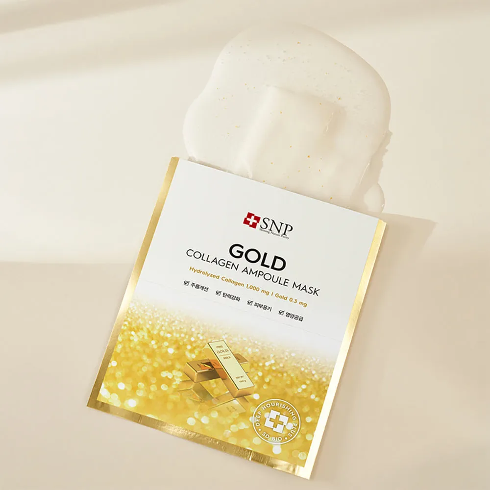 Gold Collagen Ampoule Mask Set [10 Masks]