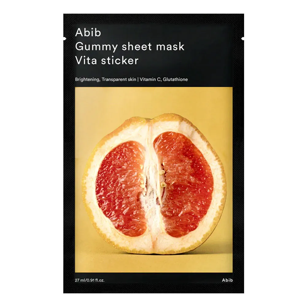 Gummy Sheet Mask Vita Sticker