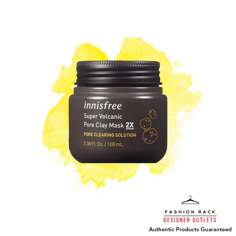 Innisfree Super Volcanic Pore Clay Mask 2X 100ml