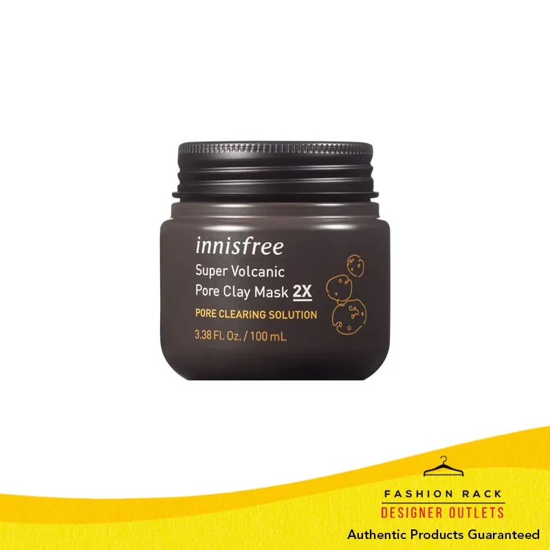 Innisfree Super Volcanic Pore Clay Mask 2X 100ml