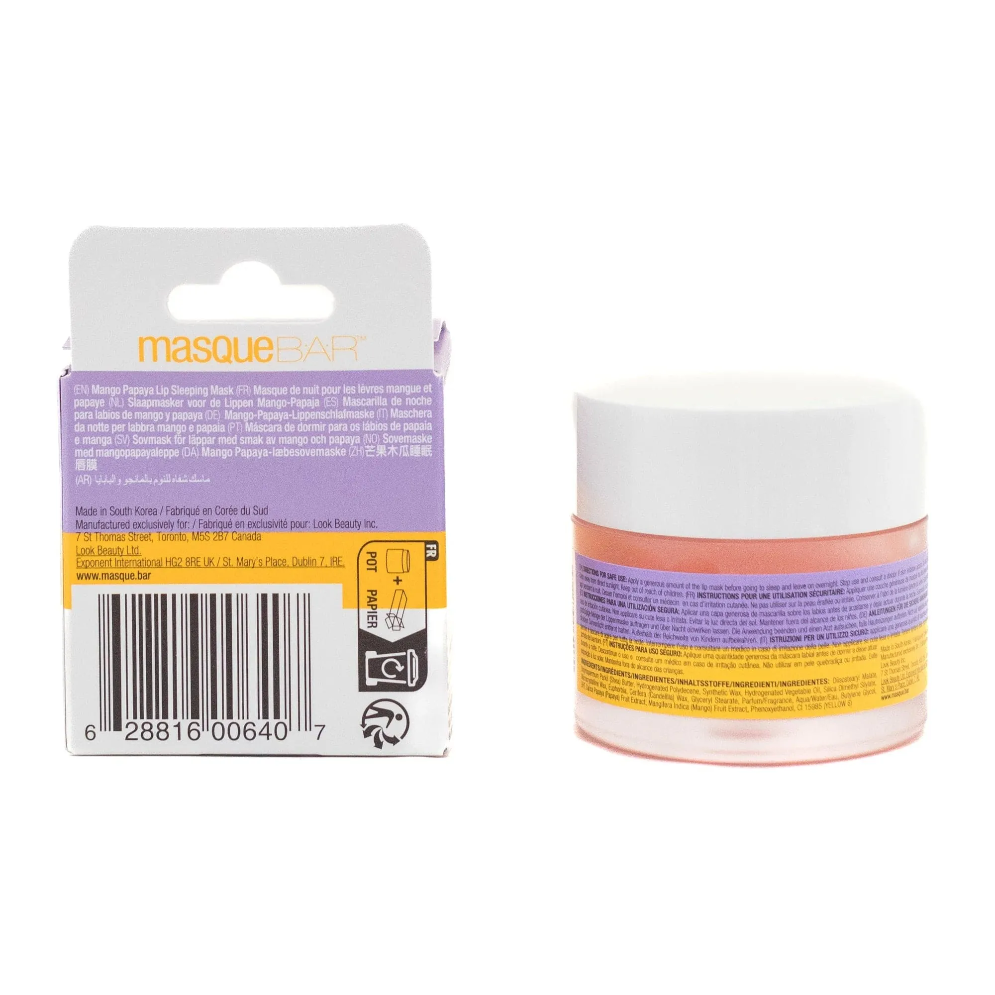 Mango Papaya Lip Sleeping Mask