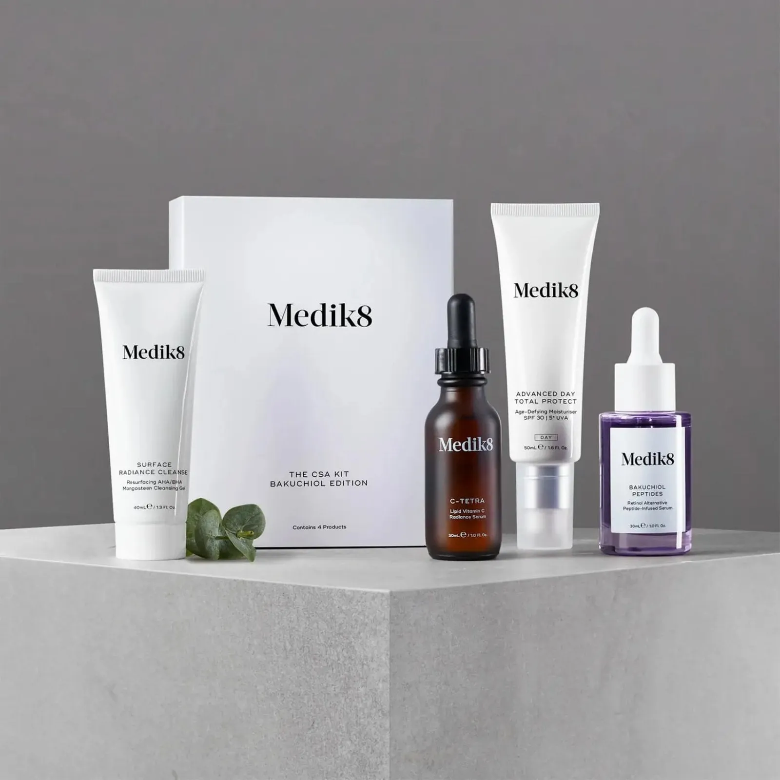 Medik8 | The CSA Kit Bakuchiol Edition 50ml; 40ml; 30ml x 2