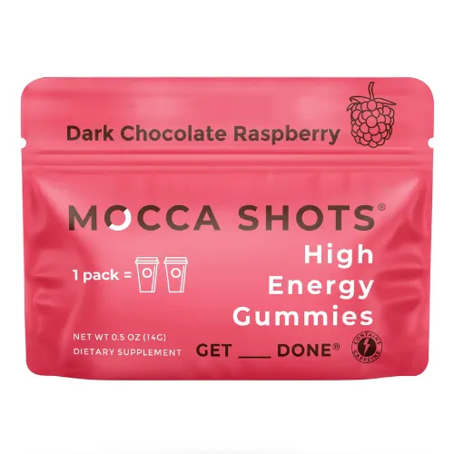 Mocca Shots: High Energy Gummies with Caffeine by Seattle Gummy Company