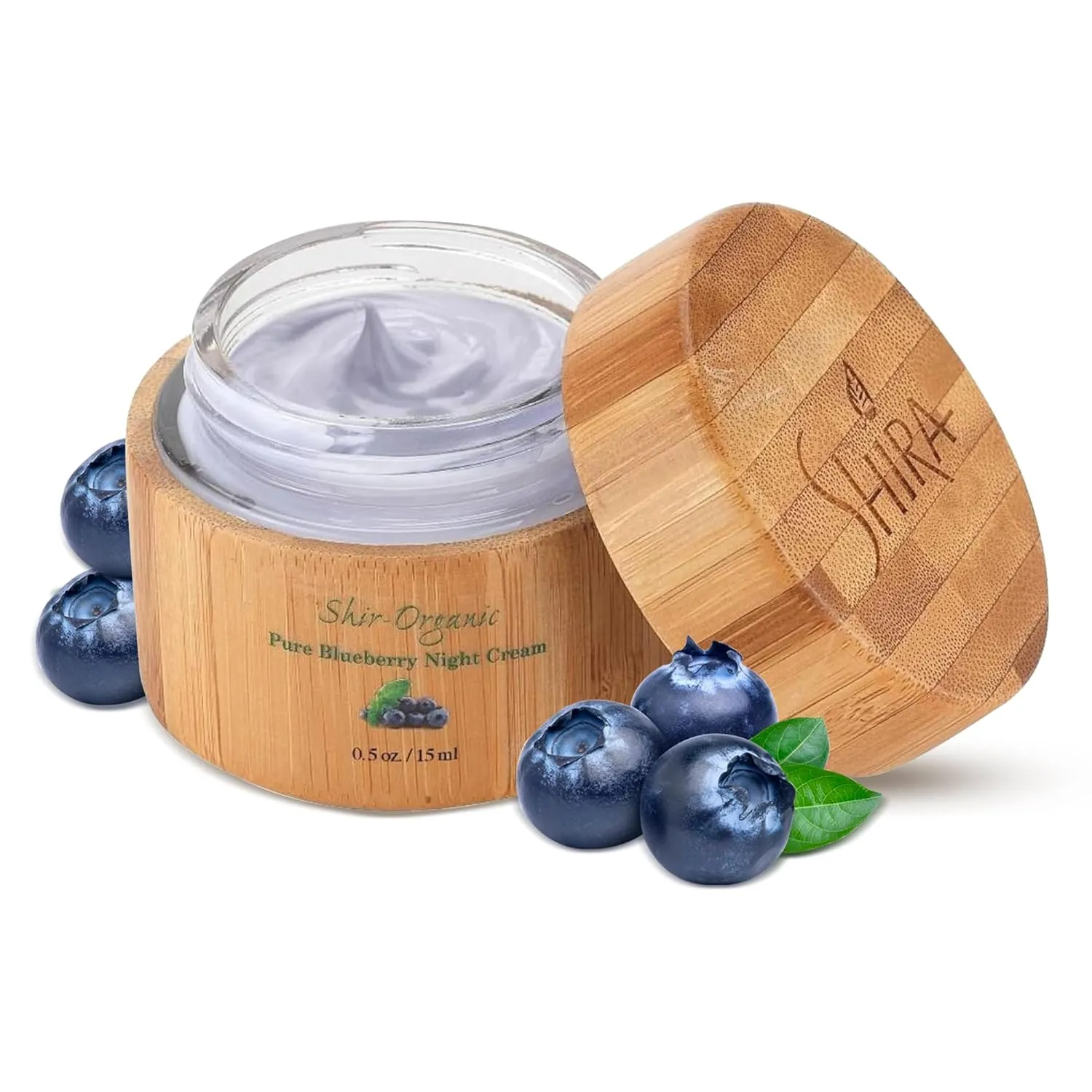 Organic Blueberry Night Cream for Nourished, Wrinkle-Free, Radiant Skin