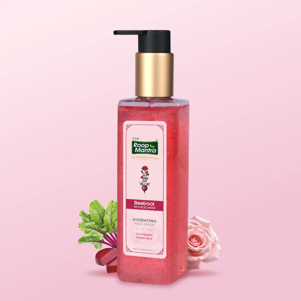 Roop Mantra Beetroot with Rose Water Face Wash - 200ml