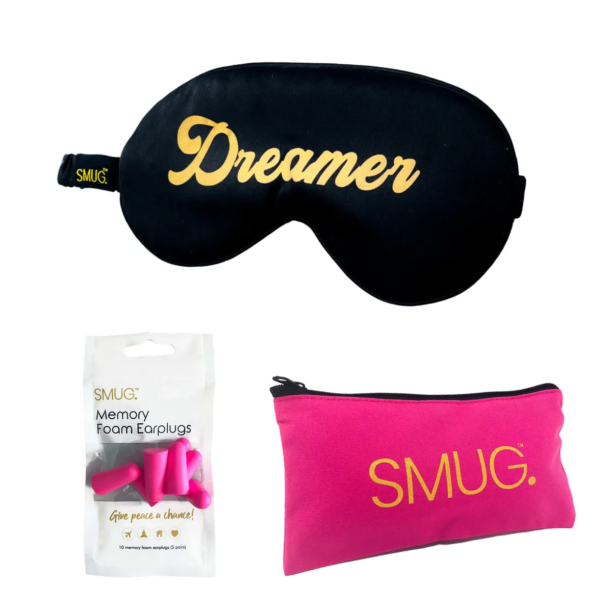 Satin Sleep Mask - Dreamer Print