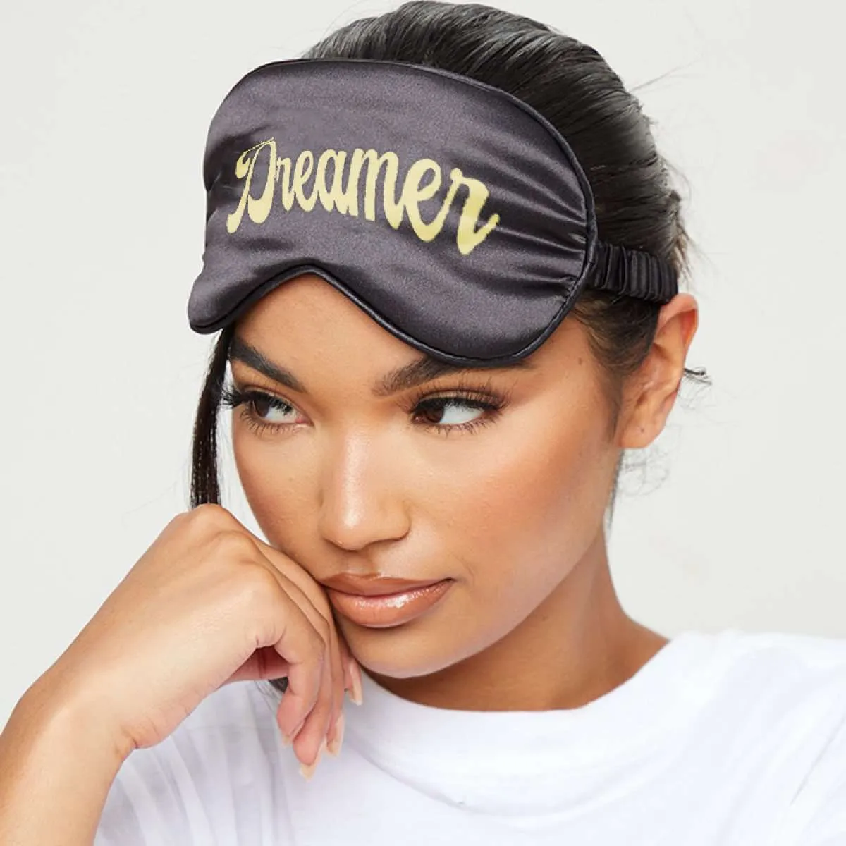 Satin Sleep Mask - Dreamer Print