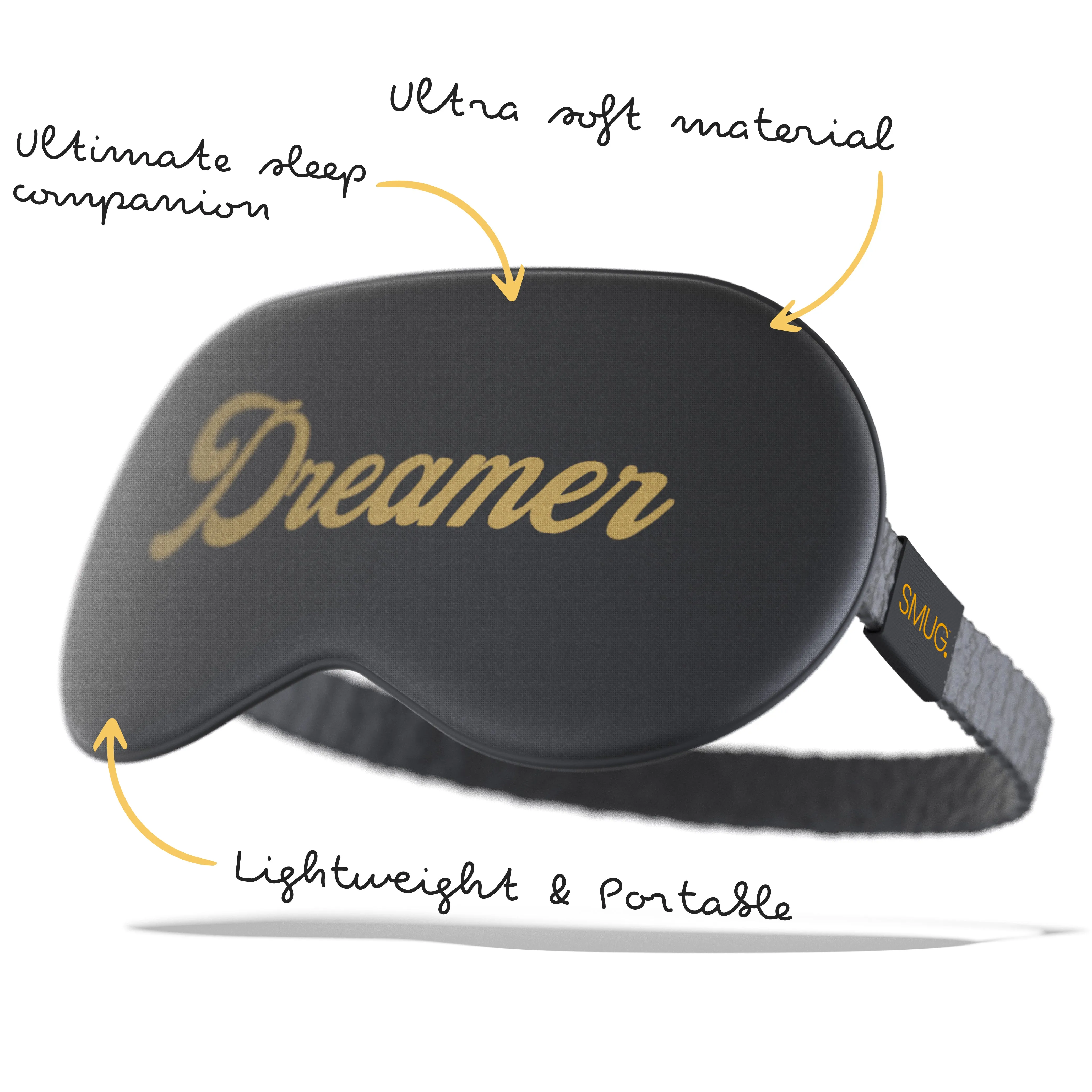 Satin Sleep Mask - Dreamer Print