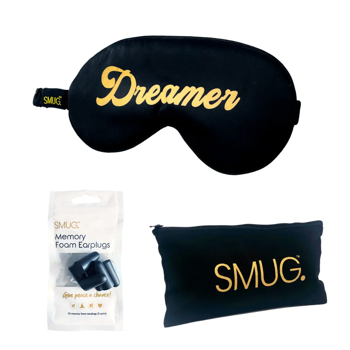 Satin Sleep Mask - Dreamer Print