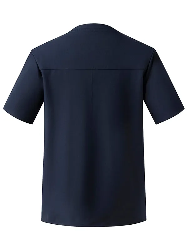 Ubon Men's V Neck Scrubs Top