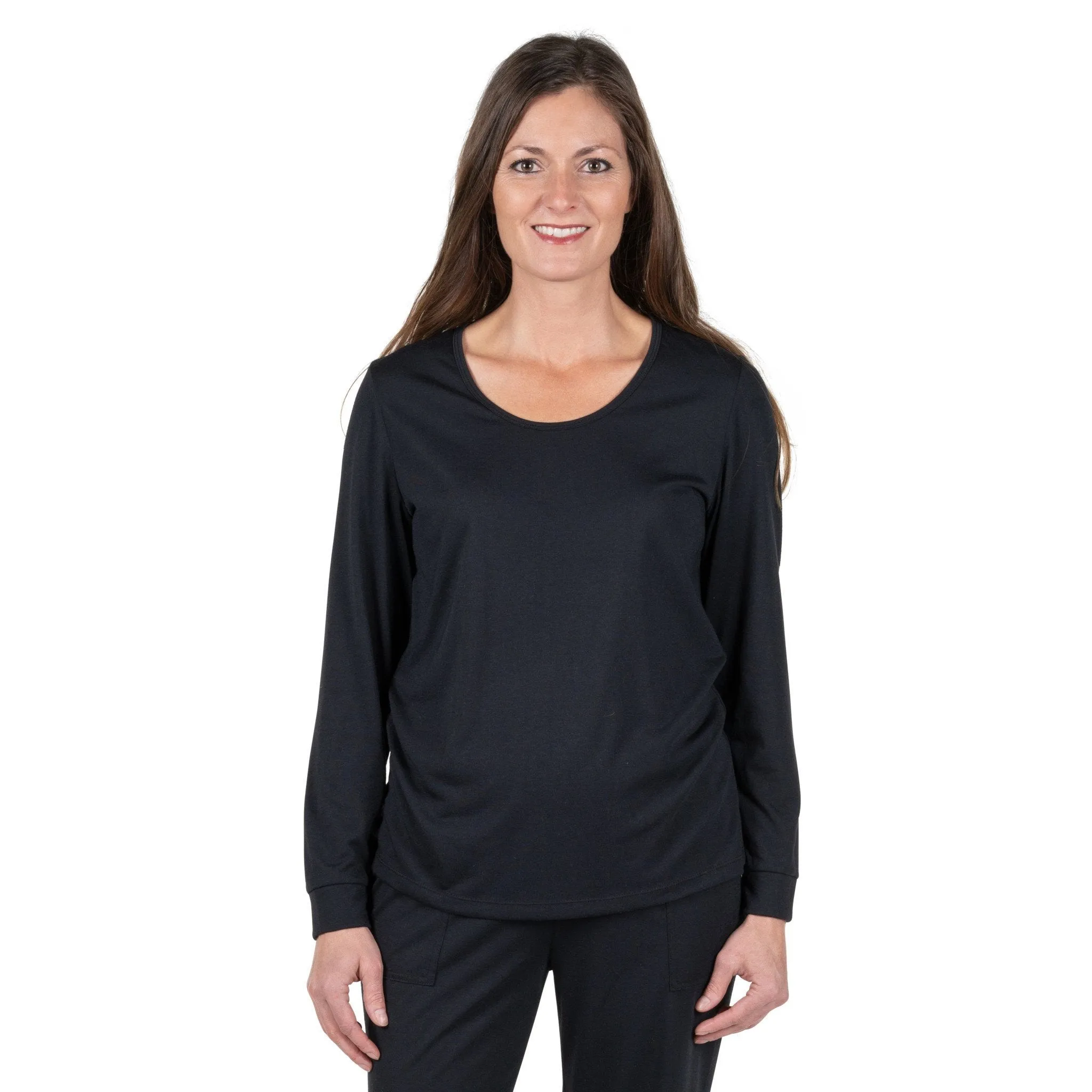 Women's Moisture Wicking Mix and Match Long Sleeve Cuff Top