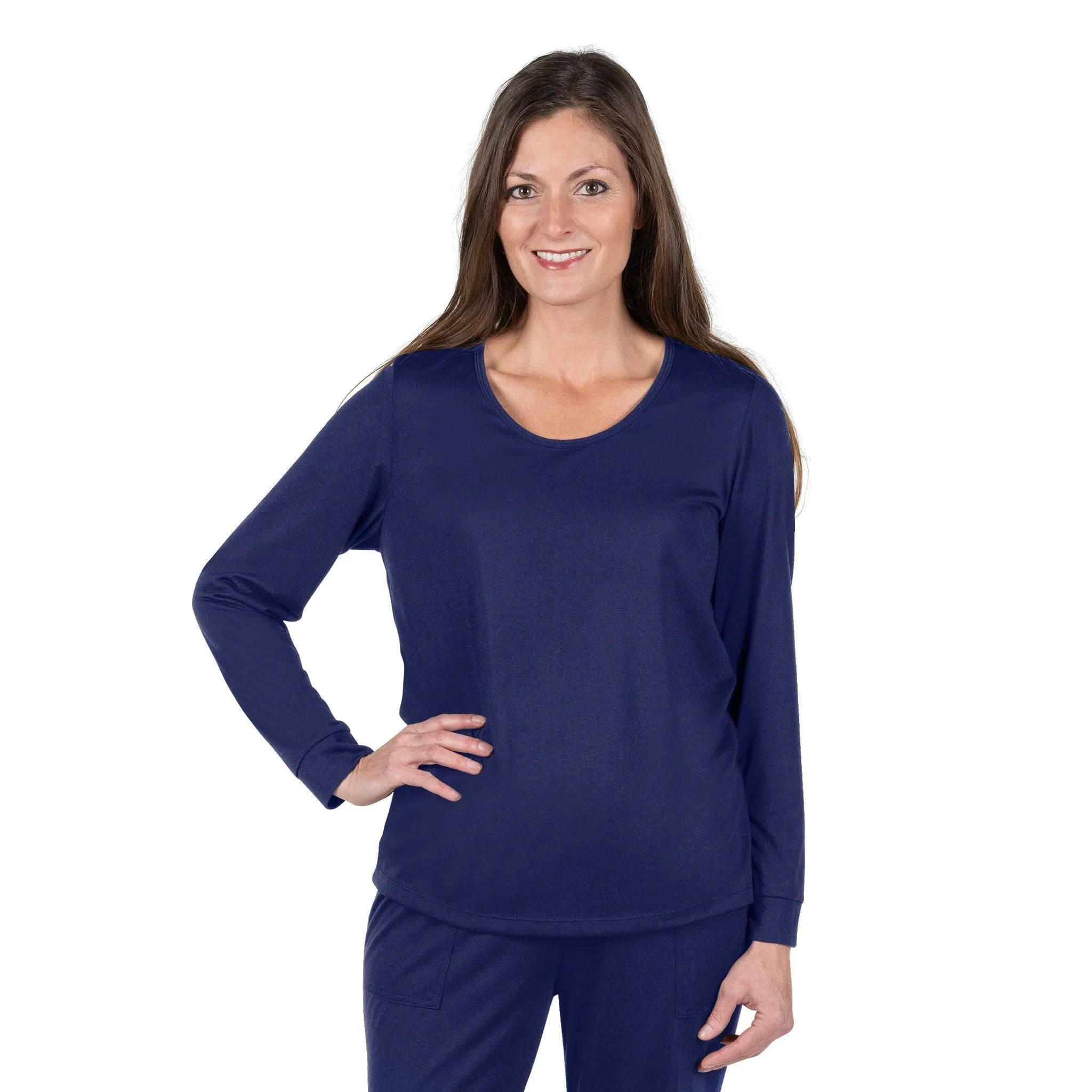 Women's Moisture Wicking Mix and Match Long Sleeve Cuff Top